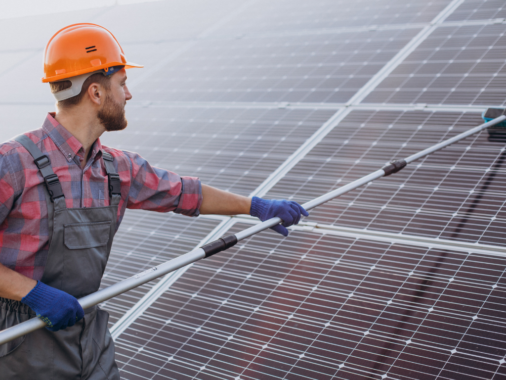 Solar Panel Cleaning Grapevine, texas